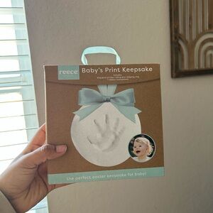 Reece Baby's Print Keepsake Kit in Light Blue